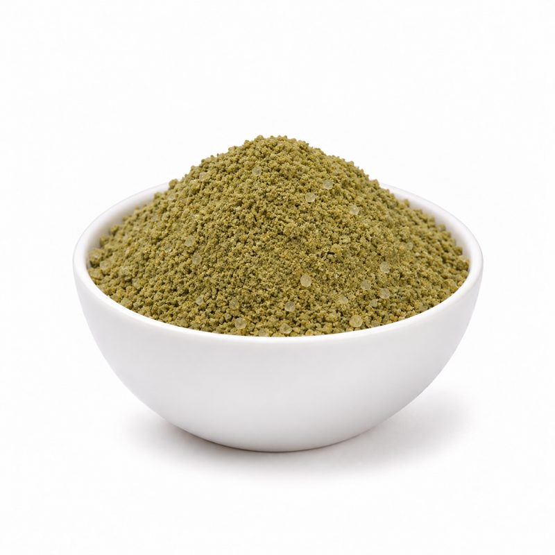Matcha Latte Powder — dry powder contents