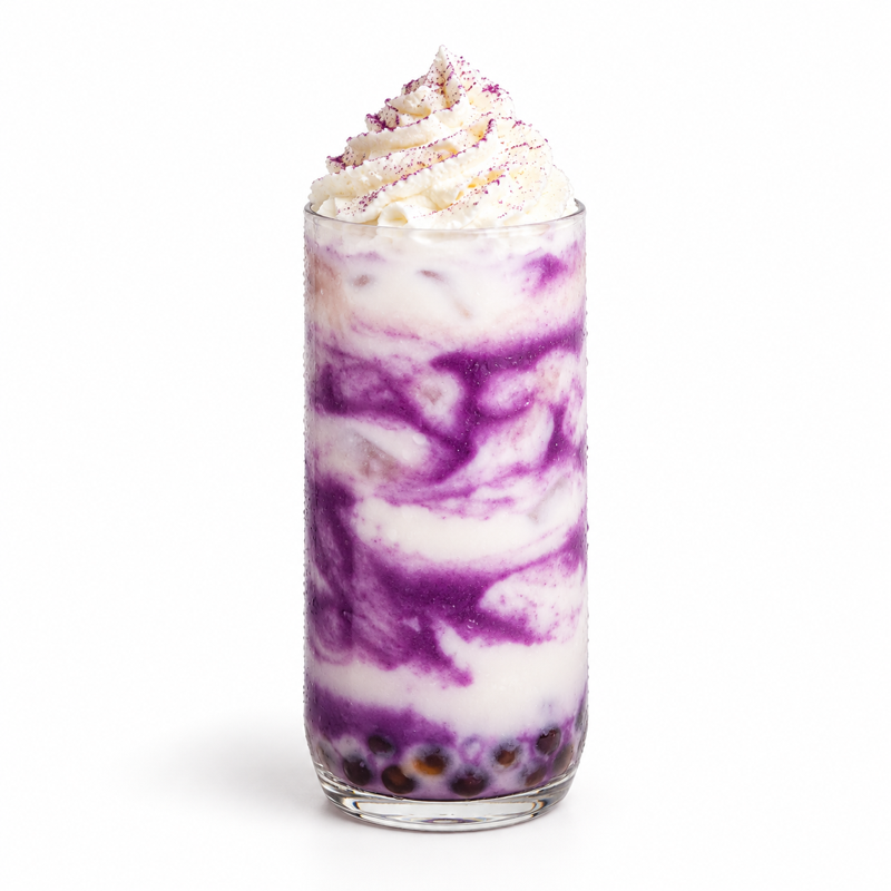 A+ Pure Ube Powder — serving suggestion