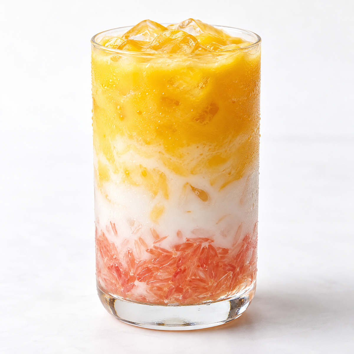 Hojalicious Mango Grapefruit Coconut Drink — serving suggestion