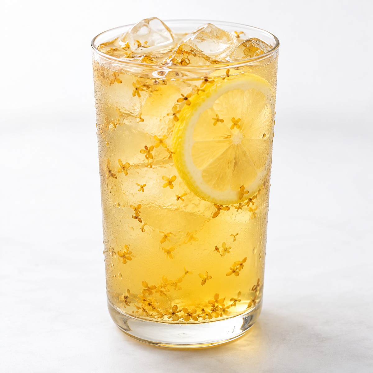 Hojalicious Osmanthus Lemon Green Tea — serving suggestion