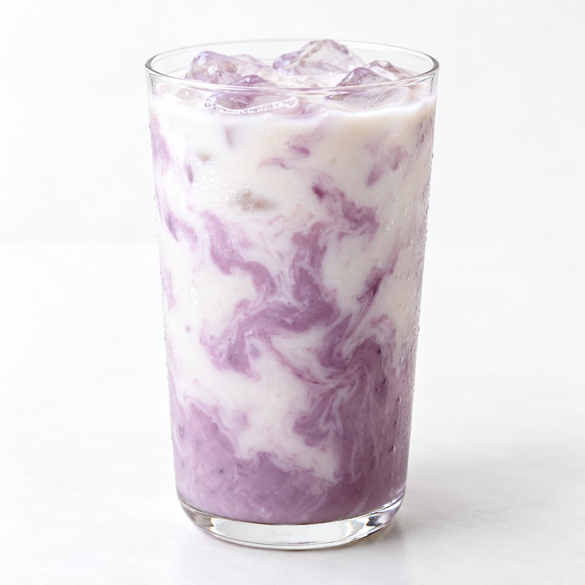Hojalicious Taro Swirl Milk — serving suggestion