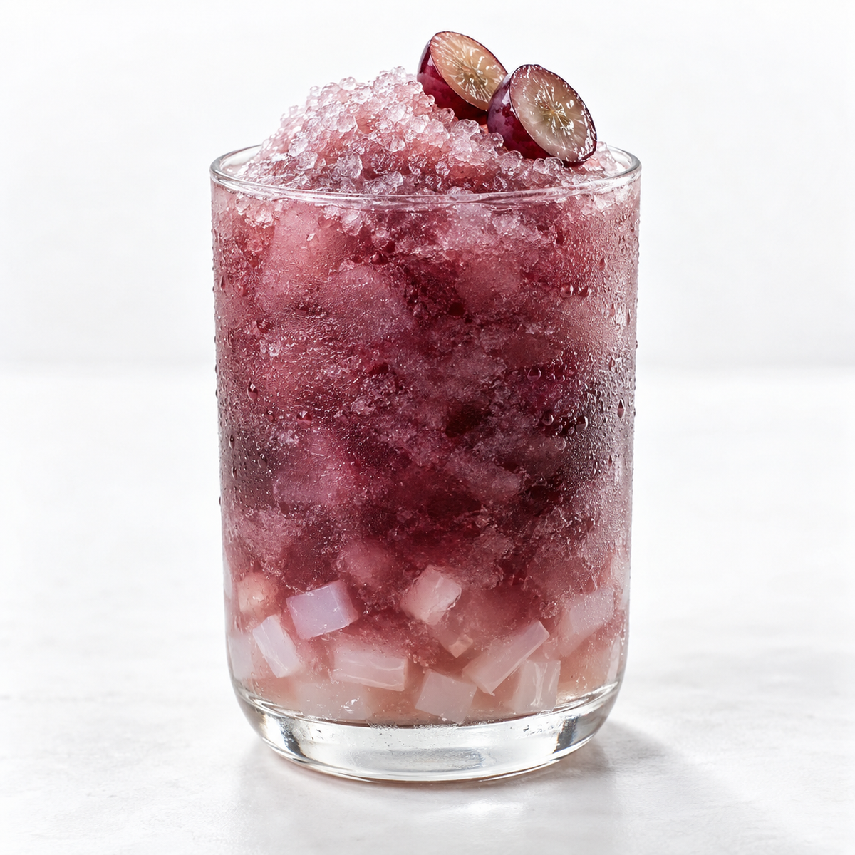 Hojalicious Grape Aloe Oolong Slush — serving suggestion