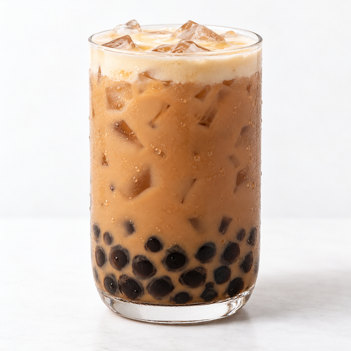Hojalicious Honey Pu Erh Boba Milk Tea — serving suggestion
