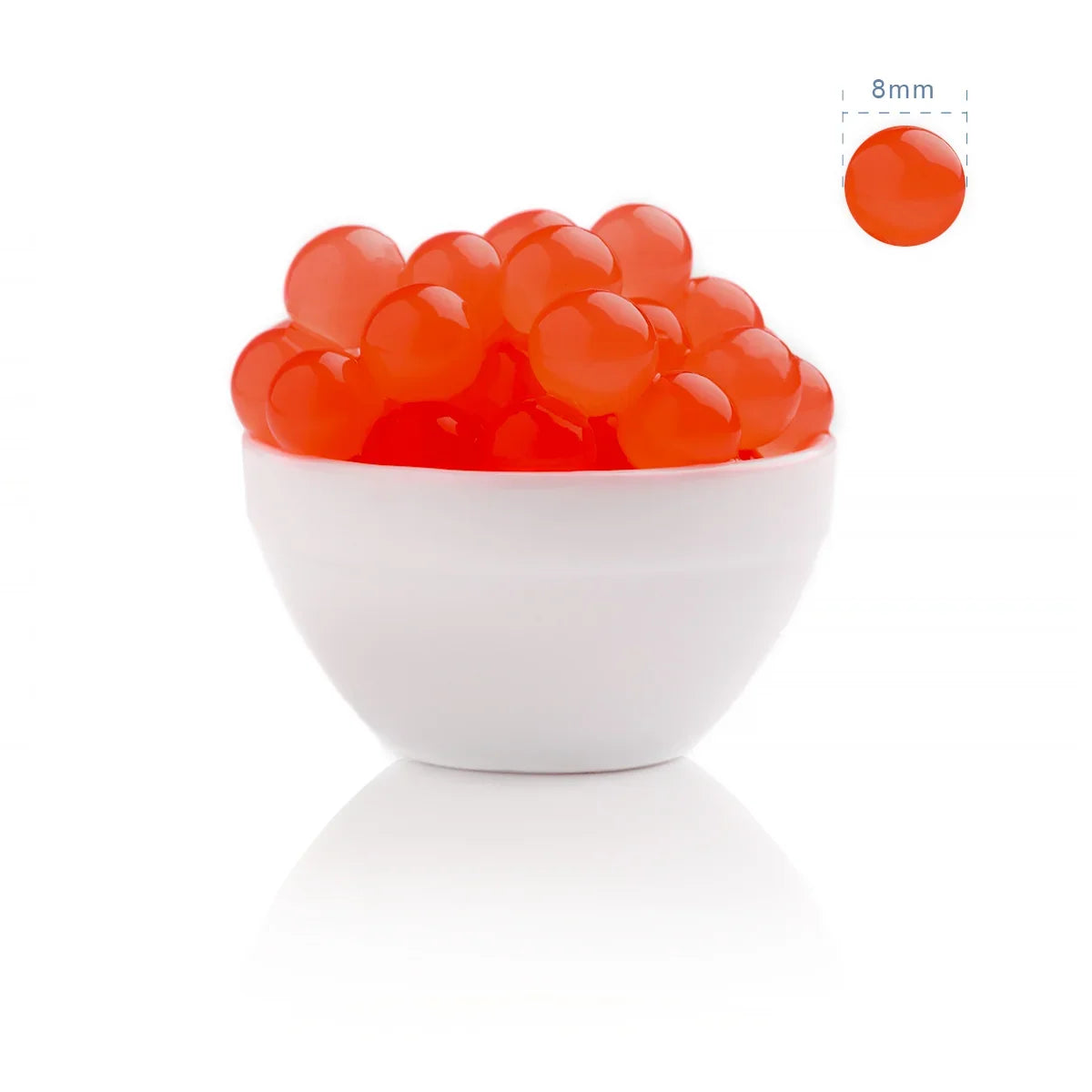Boba explosiva sabor naranja (7.04 lbs / 3.2 kg) – detalle del producto