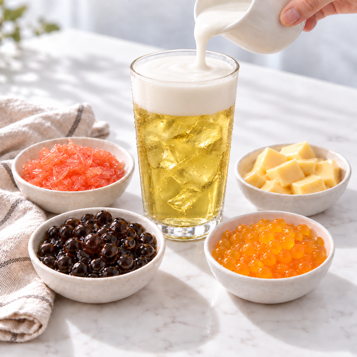 奶茶配料