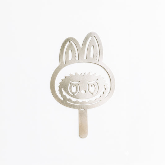 Designer Toy Stainless Steel Latte Art Stencil