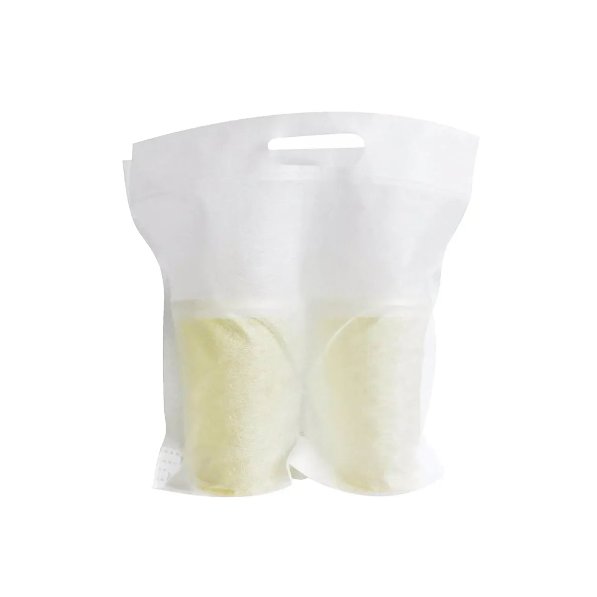 Bolsa ecológica con división para dos vasos