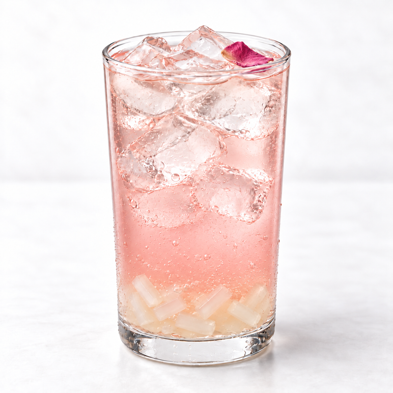 Lychee Jelly — styled drink