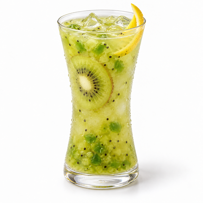 Kiwi lemon honey oolong — serving suggestion
