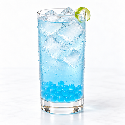 Blue Voltage Energy Popping Boba (7.04 lbs / 3.2kg) — styled drink