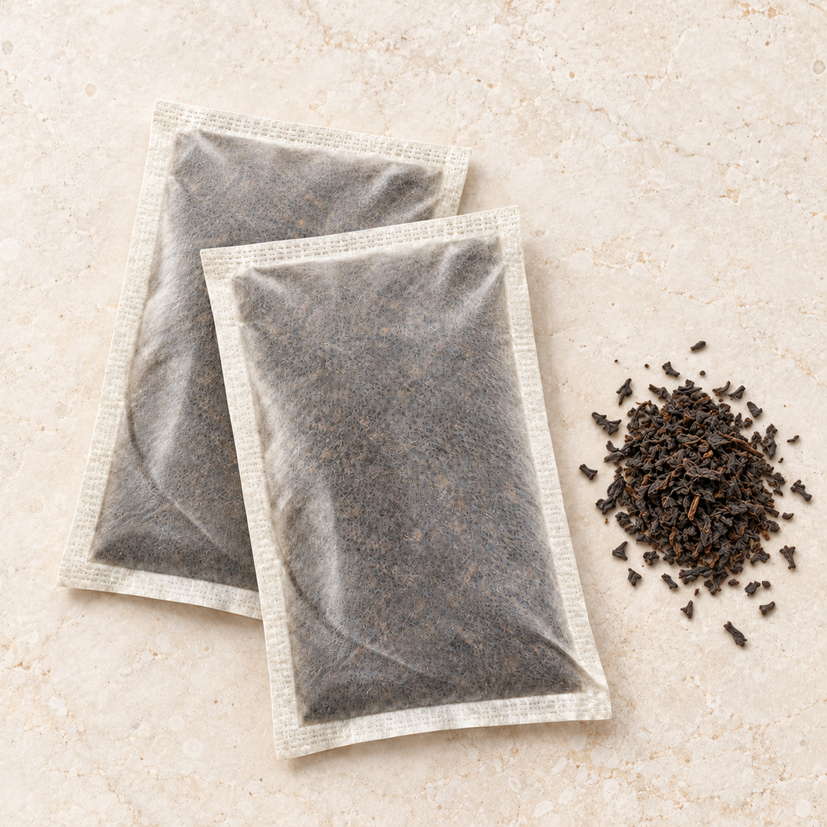 Golden Black Tea large commercial tea bags with loose tea