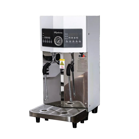 Máquina de vapor de doble cabezal