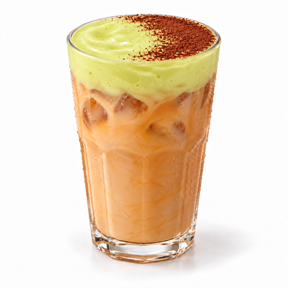 Pistachio Flavor Cream Cap Powder — serving suggestion