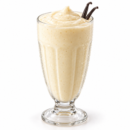 Vanilla Smoothie Powder — serving suggestion