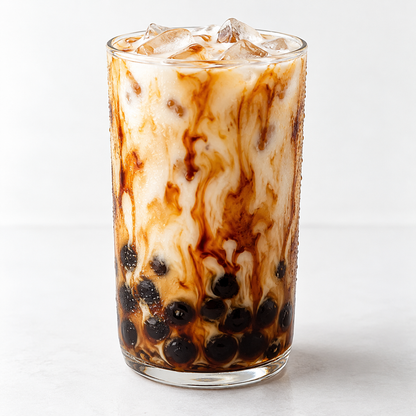 Hojalicious Brown Sugar Boba Milk — serving suggestion