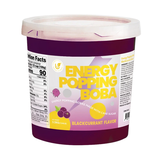 Black Currant Flavor Energy Popping Boba (7.04 lbs / 3.2 kg)