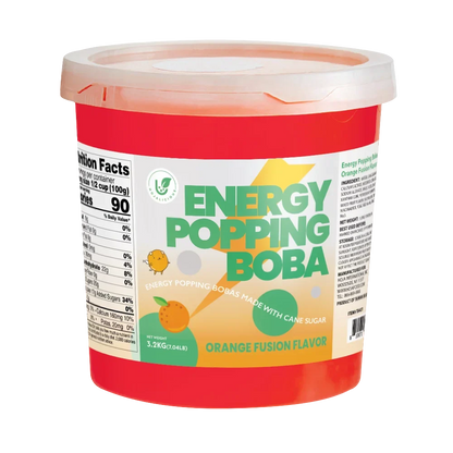 Hojalicious Boba explosiva sabor naranja (7.04 lbs / 3.2 kg)