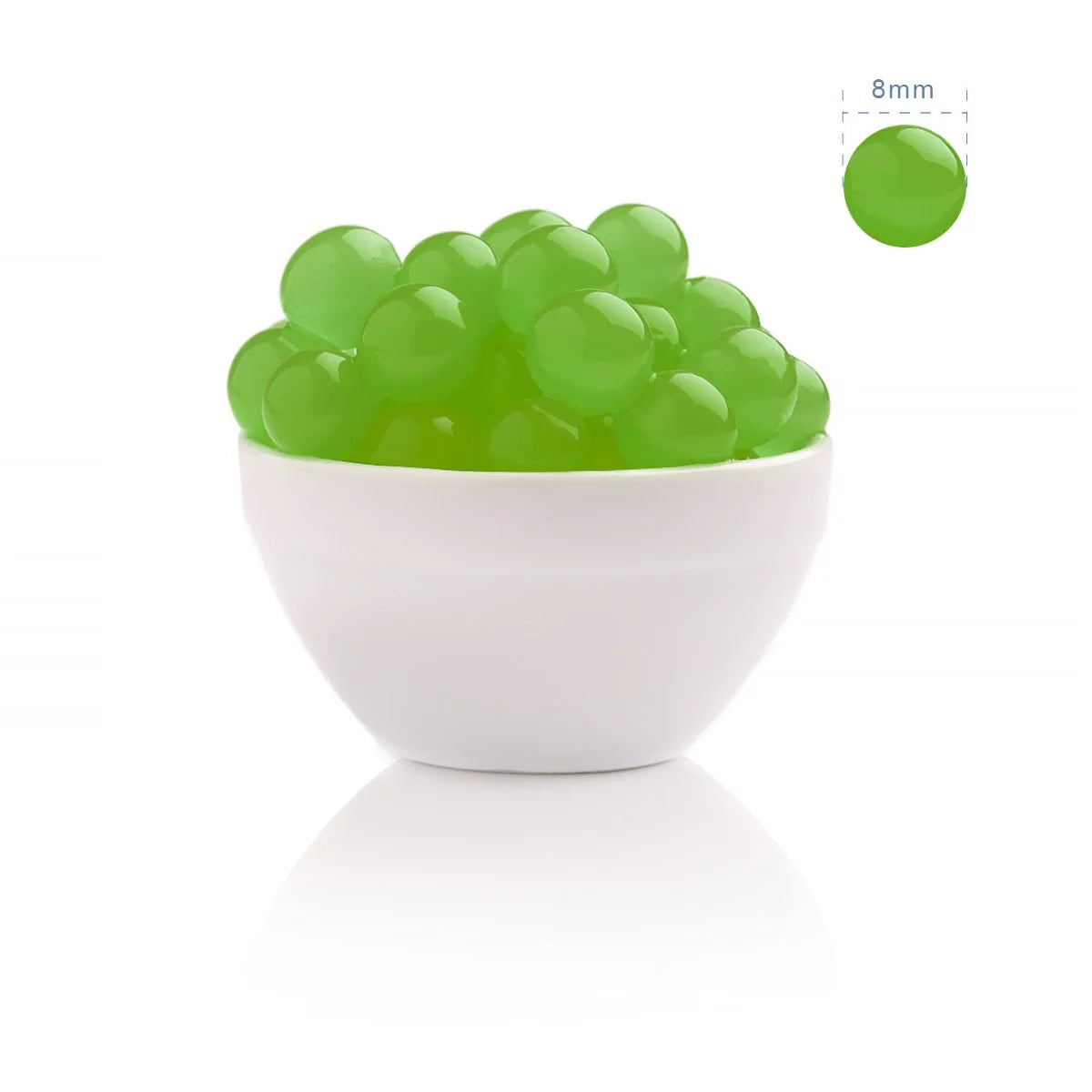 Hojalicious Kiwi Popping Boba (7.04 lbs / 3.2 kg) — contents close-up
