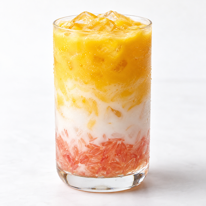 Hojalicious Mango Grapefruit Coconut Drink — serving suggestion