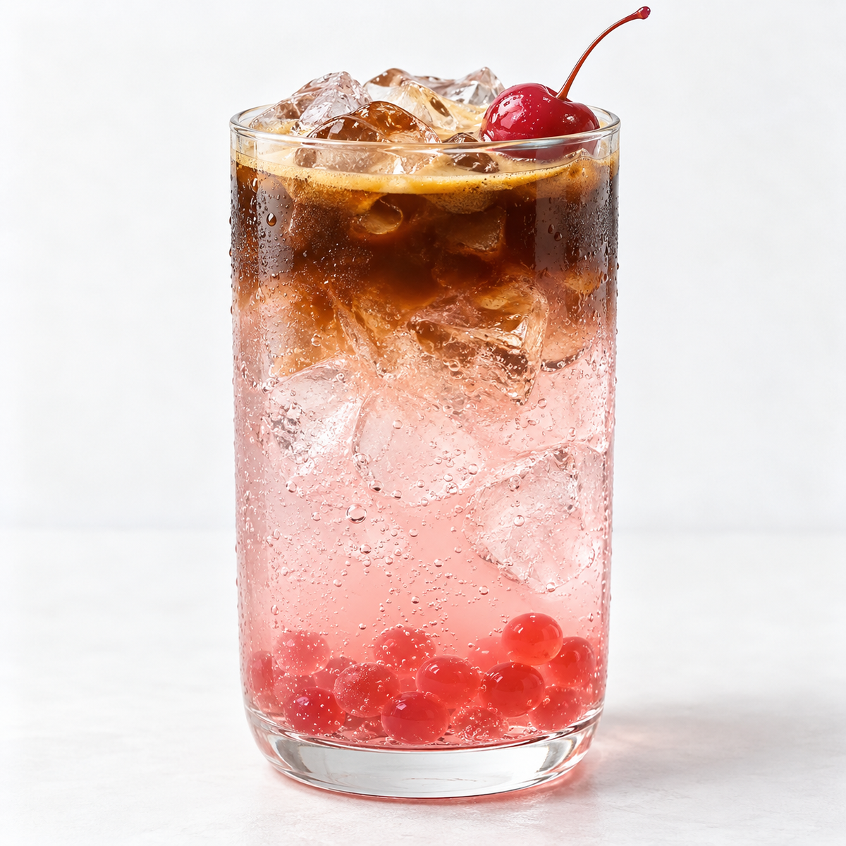 Hojalicious Cherry Sakura Espresso Soda — serving suggestion