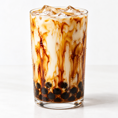 Hojalicious Tiger Sugar Iced Milk — serving suggestion