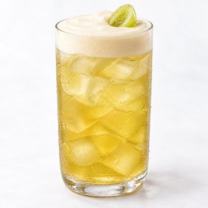 Hojalicious White Grape Tea with Milk Cap — serving suggestion