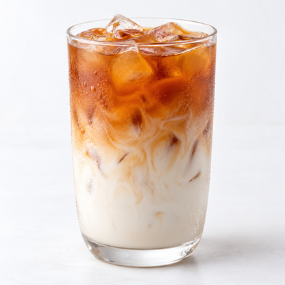 Hojalicious Ruby Black Tea Latte — serving suggestion