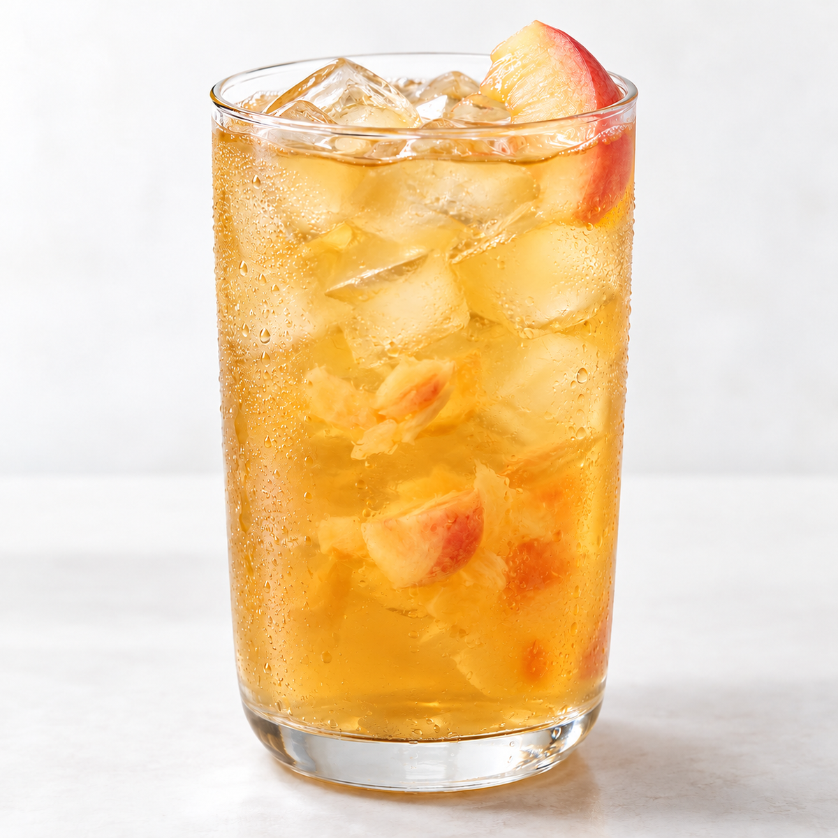 Hojalicious Peach Lychee Jasmine Tea — serving suggestion