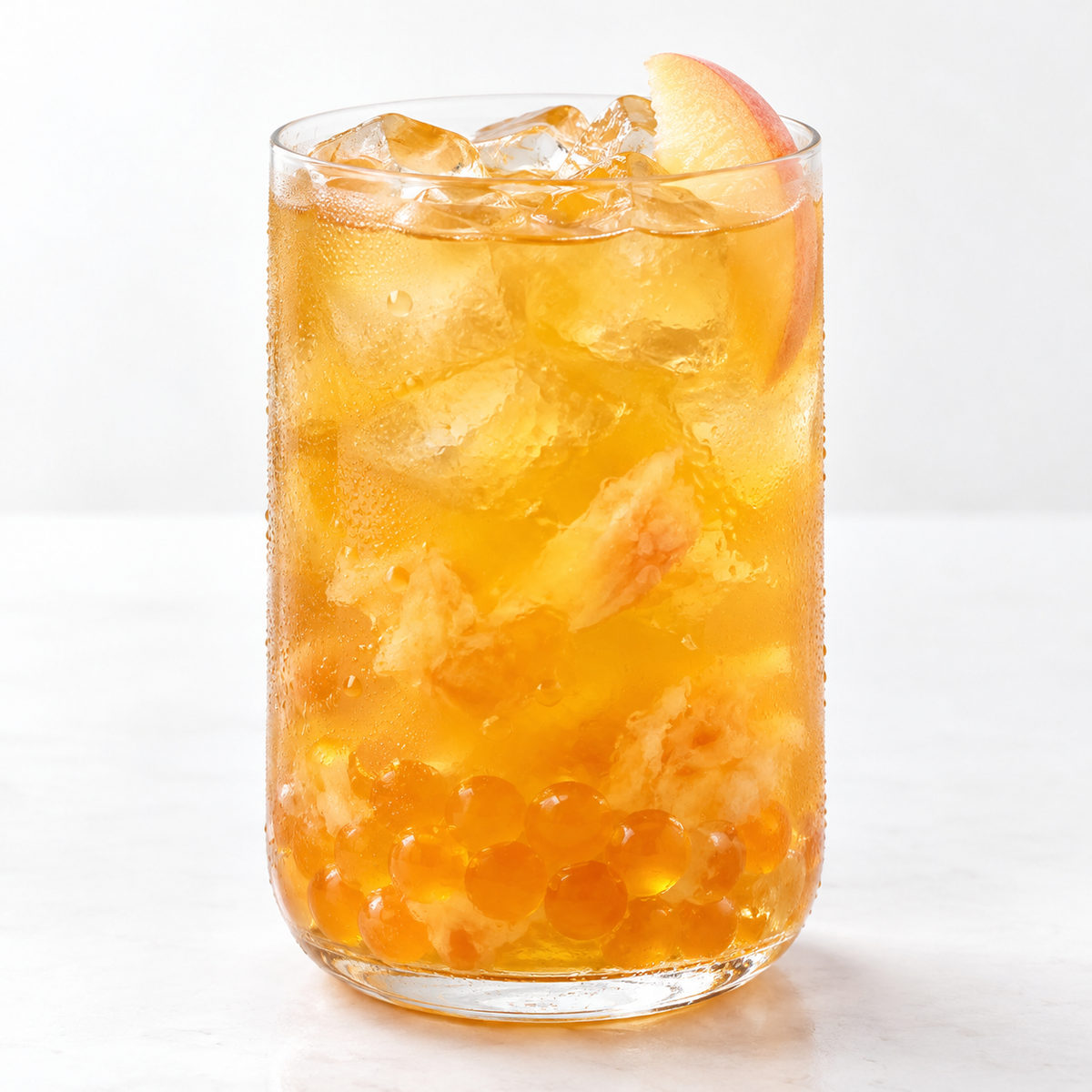 Hojalicious Passion Fruit Peach Oolong Tea — serving suggestion