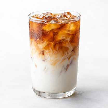 Hojalicious Roasted Oolong Iced Latte — serving suggestion
