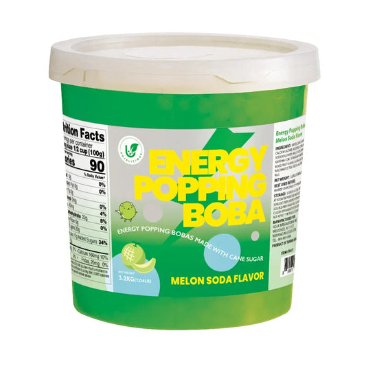 Boba explosiva sabor soda de melón (7.04 lbs / 3.2 kg)