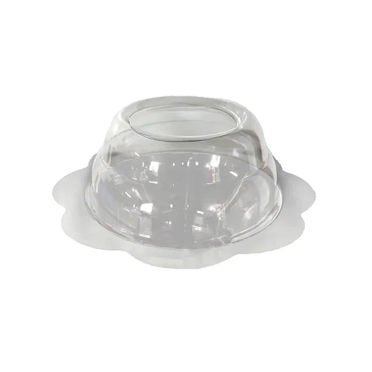 Ø155 PET Flower Shaped Cup Lid