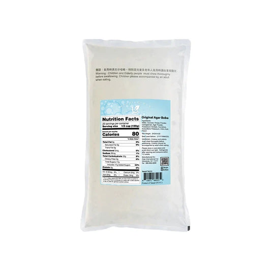 Boba de Agar Natural