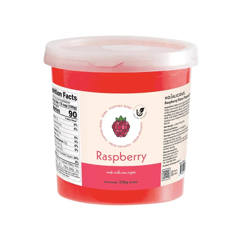 Boba explosiva de frambuesa (3.2 kg / 7.04 lbs)